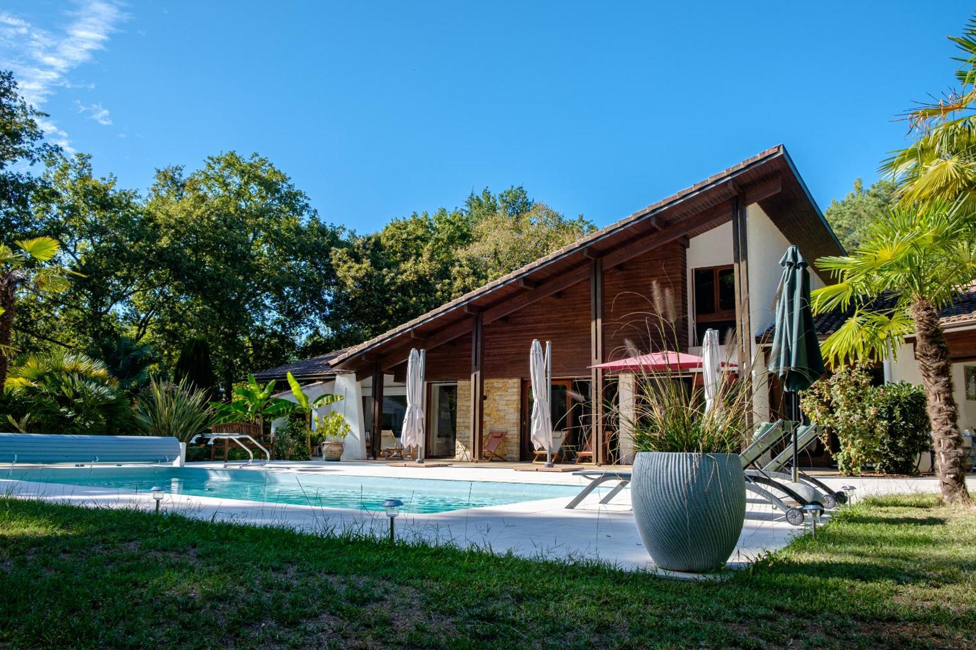 Parc De L'Aiguade Bed & Breakfast Saint-Paul-les-Dax Bagian luar foto